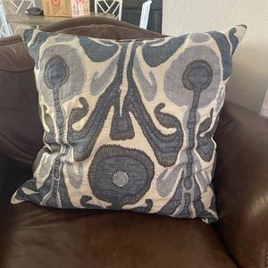 Pottery barn Kenmare Ikat pillow cover